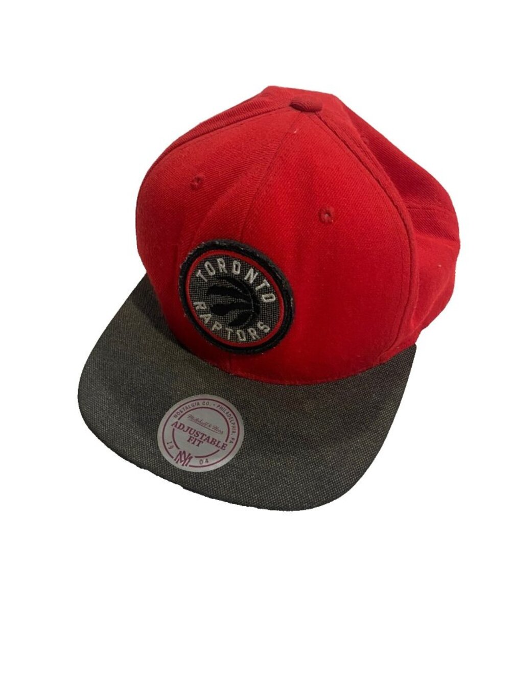 TORONTO RAPTORS Kyle Lowry Snapback Hat Red NBA Mitchell & Ness Gorpcore Sports